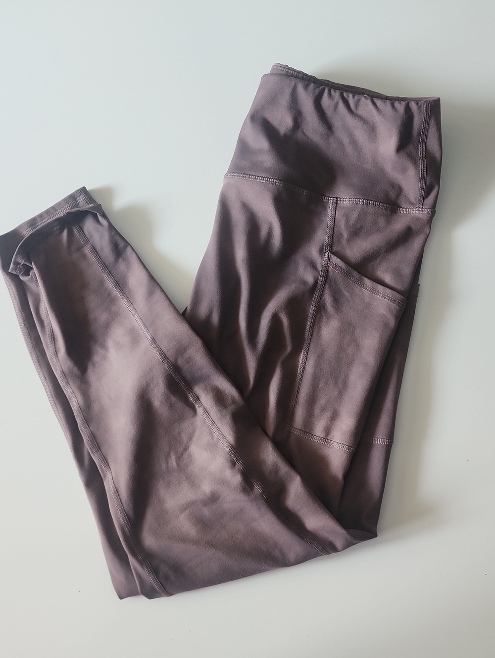 Maurices Leggings in Mauve Plum